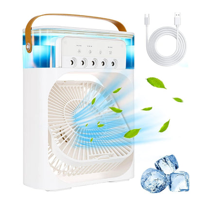 Portable Air Cooler & Fan | 3-in-1 Mini Air Conditioner